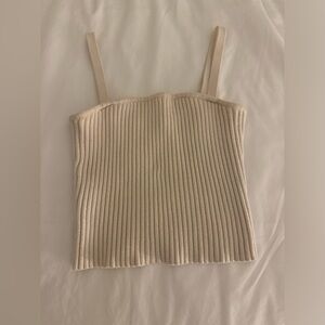 Ribbed Zara Crop Top